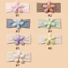 Hair Accessories Girls Headband Soft Colorful Flower Nylon Elastic HairBands For Children Born Baby Kids Gifts