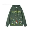 lanvin Man Hoodie Shirt Jacket Clothe Mens Hoodie Designer Sweatshirt Sudaderas Felpa Felpe Capuz Sweater 912 lanvin hoodie