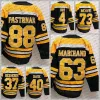 37 Patrice Bergeron Maglia personalizzata da uomo donna bambino ICE Hockey Tuukka Rask David Pastrnak Brad Marchand Jeremy Swayman Charlie Coyle Taylor Hall