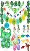 Dinosaurus Feestartikelen Kleine Dino Feestthema Decoraties Banner Ballon Set voor Kinderen Jongen 1e Verjaardagsfeestje Baby Douche decor 21364887