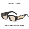 Sonnenbrille Palmangel für Damen Herren Designer Sommer Shades Polarisierte Brillen Großer Rahmen Schwarz Vintage Übergroße Sonnenbrille von Male Bc5U1W9