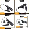 Lampes de poche Torches Surefir Lampe de poche tactique M600 M600C Lumière de reconnaissance avec pressostat à double fonction et 600 lumens Hunti Dhjzr