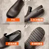 Dress Shoes Closed Toe Sandals 2023 Summer Espadrilles Platform Female Shoe Clogs With Heel Med Outside High Girls Thick Fashion Flat Medium