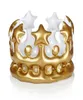 Party Hats Wholenovelty Uppblåsbar Crown King Imperial Kids Adults Headwear Accessories Birthday Decorations11719738