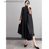 Urban Sexy Dresses Miyake Pleated Dress 2023 Summer Belly Batwing Sle Loose Belt Dresses French Fashion Aesthetic Original Designer Clothes L231208