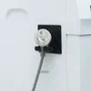 Wall Mount Foldable Storage Hook Punch-free Power Plug Hook Socket Holder Kitchen Bathroom Organizers Hanger Rack Storage Gadget