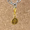 Charms 20pcs Saint Jesus Benedict Nursia Patron Medal Cross Charms pływające klamry homara wisiorki do biżuterii 231208