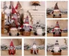 DHL Ship Ornement de Noël tricoté en peluche Gnome poupée arbre de Noël tenture murale pendentif décor de vacances cadeau décorations d'arbre4024858