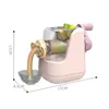 Accesorios para la casa de muñecas DIY Máquina de pasta de arcilla colorida Niños Juego de simulación Simulación Cocina Traje de helado Modelo para niña Juguetes Regalo 231207