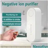 Diffusori di oli essenziali Purificatore d'aria portatile Purificazione di anioni Xiomi Deodorante Ionizzatore Pulitore Polvere Fumo di sigaretta Deodorante per WC Ot5Qt