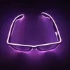 LED Glasses Neon Party Flashing Glasses Glowing Luminous Glasses Novelty Gifts Glow Sunglasses Bright Light Supplies Party Props