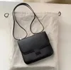 Kadınlar Klasik Seyahat Çapraz Vücut Tote Nato İşaret Metal Çanta Konserleri 7a Kalite Çanta Debriyaj Flep Luxurys Designer Omuz Torbaları ile Gerçek Deri Pochette