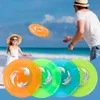 Led Rave Toy 20cm Lumineux Plat Volant LED Lumières Enfants Main Jeter Jouets Rotatifs Enfants Plage Sports de Plein Air 231207