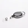 Kaarthouders Creatieve sleutelhouder Organisator Trekring ID-badge Tag Riemclipketting Metalen behuizing Plastic hoezen