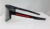 Herren linea rossa 39mm mattschwarze Sonnenbrille Polarisierte Radfahrer Sonnenbrille Frauen Brand Scicon Sport UV400 Outdoor -Schutzbrille TR90 Fahrradbrille