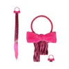 Hair Accessories New Veet Twist Wig Headband Girls Elastic Hairband Holder Braided For Kid Rubber Band Oem Odm Drop Delivery Baby Kids Otmxs