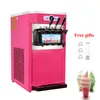 Machine à crème glacée commerciale automatique de grande capacité, 220V, 110V, pour bureau, cône sucré, Sundae