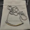 Kabel Gedraaid Hart Modeontwerper Diamant Luxe Hanger Kettingen voor Vrouw Mannen Veelkleurig 925 Sterling Zilveren Kruis Ketting Kerst Merk Sieraden Geschenken