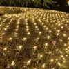 Dekoracje świąteczne 4mx6m 2x LED Lights String Street Garlands Dekoracje świąteczne