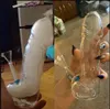 7.5inchs Downstem Perc thick glass Water Bongs Glass Bubbler Glass Bong Heady Dab Rigs With 14mm Bowl