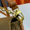 M81911 M82210 CrossBody Женские роскошные дизайнерские сумки Винтажный кошелек на цепочке Ivy мужские сумки на ремне Клатч-багет из натуральной кожи слинг-цепочка Сумки Кошельки ручная сумка