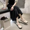 Jurk Schoenen Schattig Gothic Witte Mary Jane Lage Hak Elegante Dames Zomer Schoenen Japanse Stijl Lolita Voor Vrouwen 2023 Ronde Neus Kawaii