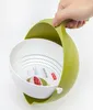 Cestelli portaoggetti Doppio cestino di scarico Ciotola Lavaggio del riso Lavello della cucina Colino Tagliatelle Verdure Frutta Gadget Colino Coladores De 1280532