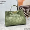 Bottegavenets Andiamo Tote Designer Bag Lady Bags Ins Tecido Estilo Bolsa Grande Capacidade Um Ombro Crossbody Botão Totes Mulheres