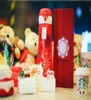 Thermos Christmas Crystal Snowflake Red Rostly Steel Vacuum Cup Out Dooor Sport Tumbler 500 ml för Coffee341C8809084