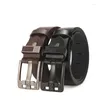 Ceintures Ceinture pour hommes Ceinture en cuir pour hommes Taille réglable avec boucle ardillon