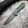 NY BM 430 Redoubt folding Knife 3.55 '' CPM-D2 Grafit svart vanligt bladgrå och blå GRIVORY HANDLAR 430BK Folding Pocket Knife BM535 BM560 BM15080 BM533 BM15031