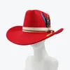 Ball Caps Western cowboyhoed accessoires suède materiaal western grote rand ridder unisex met brede 231208