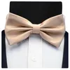 Cravates d'arc Rbocomen Fashion Bowtie Party Cravate de mariage pour garçons filles rose vert couleur Bowknot gros accessoires papillon