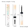 Eyeliner Color Liquid Pen Wasserdicht Schnelltrocknend Extrem fein 12 Tropfen Lieferung Gesundheit Schönheit Make-up Augen Dh0Tn Otcwq