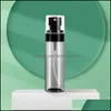 Parfümflasche 30/60/80/100/120 ml nachfüllbare Flaschen Nano-Sprinkler transparenter Kunststoff pro Zerstäuber Mini-leeres Spray tragbar Trave Dhanl