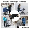 Stroller Parts Accessories Warmmuffs Gloves Pram Warmer Muff Soft Anti Ze Mittens For Handlebars Of Drop Delivery Baby Kids Maternity Dhptm