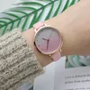 Relógios de pulso gradiente dial design relógios para mulheres moda cinto de couro esportes relógio de quartzo senhoras relógio relogio feminino montre femmes