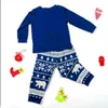 Trajes a juego para la familia Conjuntos de pijamas navideños rojos Padre Madre Hija e hijo Pijamas Ropa de Navidad para niños 231207