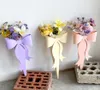 Present Wrap Single Bouquet Packing Påsar Färgglada fällbara blommor för DIY Bag Valentine039S Day Party Pouch Decor6866014