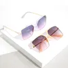 Sunglasses Charmleo Square Framed For Women Men Fashion Luxury Oversized Sun Glasses Eyewear Shades Anti-reflective UV400