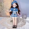 Poupées BJD et vêtements avec plusieurs articulations mobiles 30 cm 1/6 3D simulé charnière à œil poupée fille bricolage habiller cadeau d'anniversaire jouet 231207