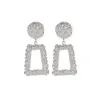 Stud Fashion Statement Editing Earrings Womens Non Perforated Modern Jewelry Large Geometry 231208