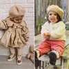 Chapeaux en laine solide pour bébé fille, béret d'hiver et d'automne pour enfants, accessoires pour filles, casquette à la mode, articles pour nourrissons de 2 à 4 ans