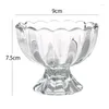 Wine Glasses 1pc Thickened Cocktail Glass Dessert Cup Simple Goblet Ice Cream Bowl Cold Drink Juice Salad Milkshake