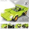 Block 2023 New Racing Car City Speed ​​Champions F1 Sport Model Building Blocks Bricks Great Fast Classic Rally Super Racers Vehicles R231208