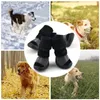 Vêtements de chien Legendog 4pcs / Set Chaussures de chiot imperméable Pet anti-dérapant antidérapant élastique de protection