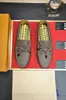 10model Designer Uomo Mocassini Scarpe Mocassini moda Sneakers in tela traspirante Uomo Slip-On Scarpe casual Morbide e comode Scarpe antiscivolo da guida Nero Grigio 38-46