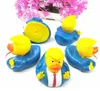 Nuovo cartone animato Trump Duck Bagno Doccia Acqua Galleggiante Presidente degli Stati Uniti Anatra di gomma Giocattolo per acqua per bambini Doccia Anatra Bagno per bambini Giocattoli galleggianti