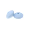 Jouets de dentition QHBC 12MM 500 pièces lentilles en vrac perles Silicone bébé dentition sans BPA né collier de dentition infirmière sucette chaîne raccord 231208