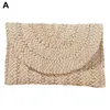 Wallets Ladies Straw Clutch Purses Envelope Woven Money Phone Daily Holder Coin Key Summer Card Women Bags Bag B F7O4